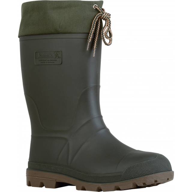 Kamik Men 's Icebreaker Cold Weather Boot Khaki/Brown Sole 15 M US
