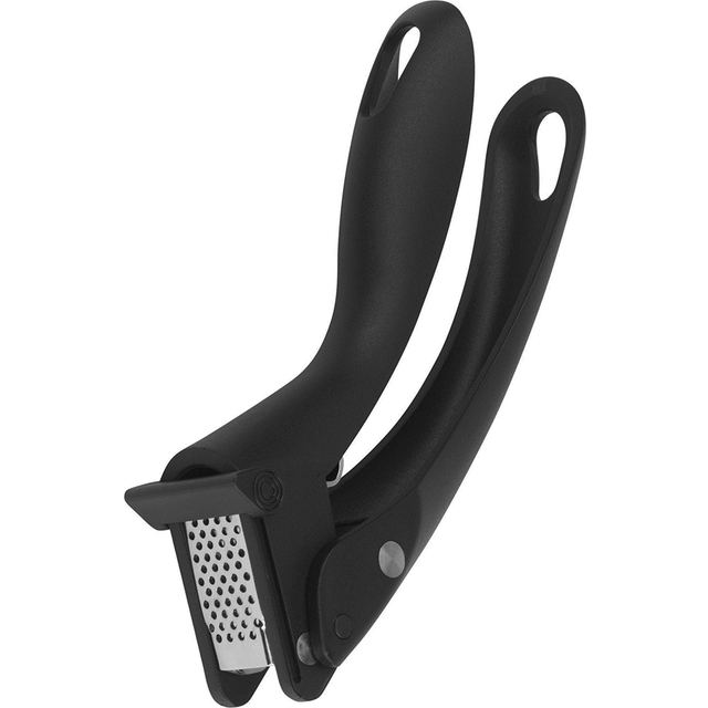 Kuhn Rikon Garlic Press, Stainless Steel Garlic Crusher Press. Dishwasher Safe Garlic Chopper. Durable Garlic Mincer. Garlic Press Crusher ? 3 Year