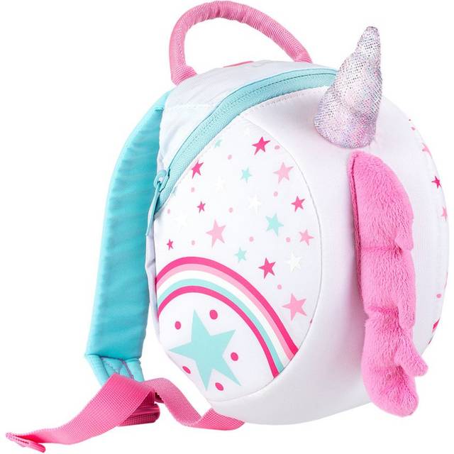 LittleLife Unisex barn småbarn ryggsäck med säkerhetstygn, enhörning, en storlek