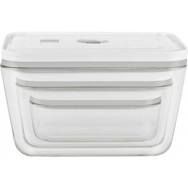 Fresh & Save Set With Vacuum Container 3 Pieces, Borosilicate Glass