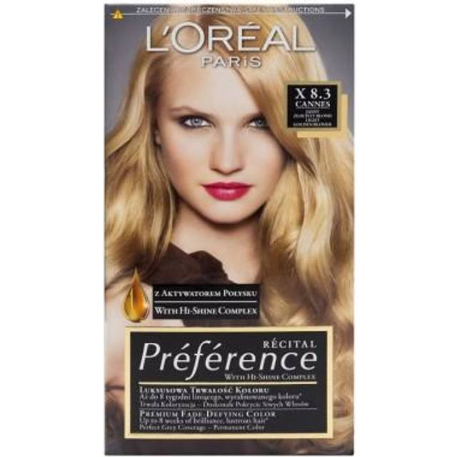 L'OREAL PARIS 3600010012832 Hårfärg, 8.3 Cannes, 174 ml
