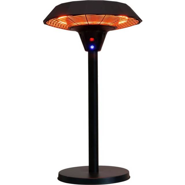 Charles Bentley Electric Table Top Patio Heater 2000W, Black
