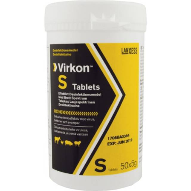 Virkon S tabletter 5 g x 50 st