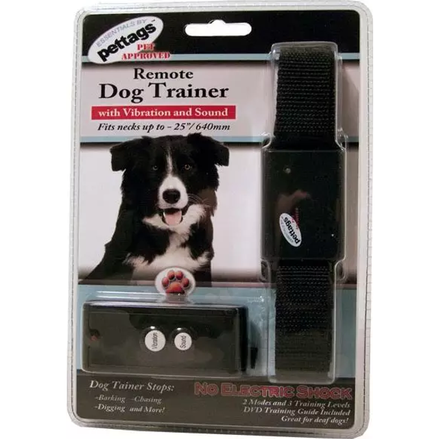 Active Canis No Bark Collar Remote Trainer with USB Black One Size