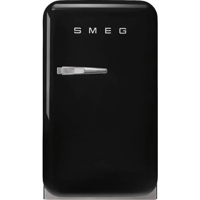 Smeg Right Hand Hinge Mini Bar FAB5RBL5 72cm Fridge - Black - D Rated