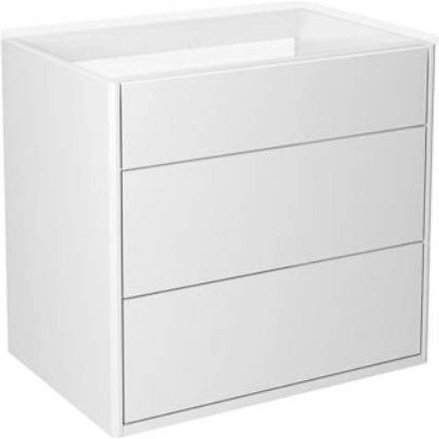 Gustavsberg Graphic Kommod 60 cm, utan tvättställ Vit