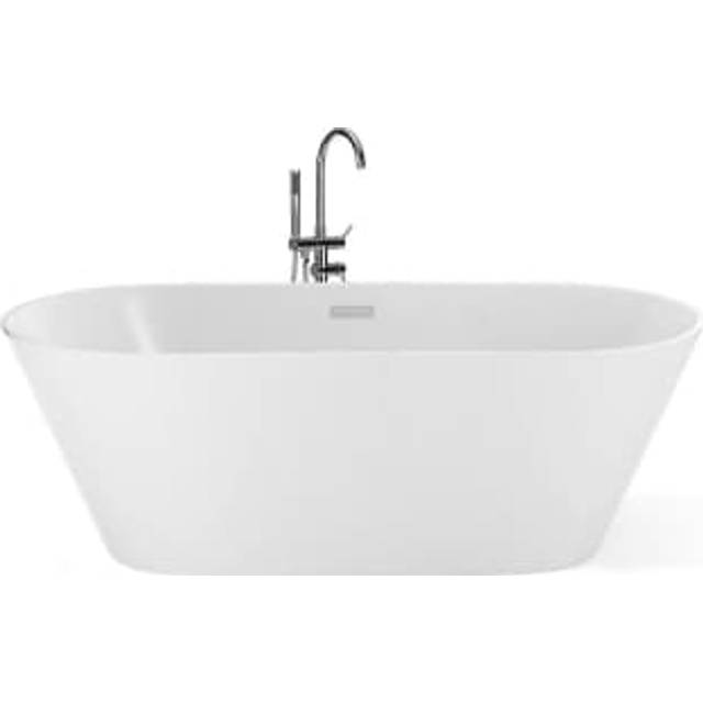 Badkar Havana Vit/Silver, 80x160x58 cm - Vit