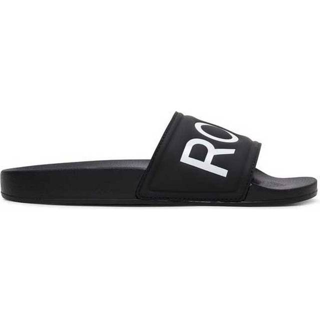 Women's Roxy Womens Slippy Sliders - Black - Size: 3