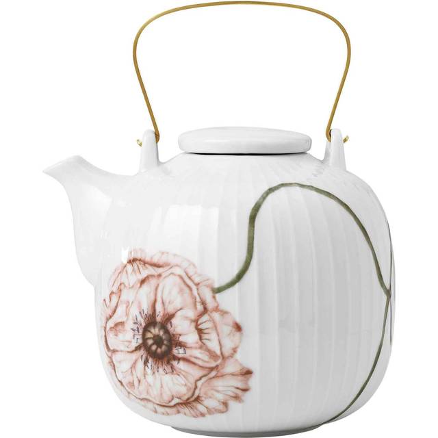 Kähler Hammershøi Poppy teapot 1.2 L white