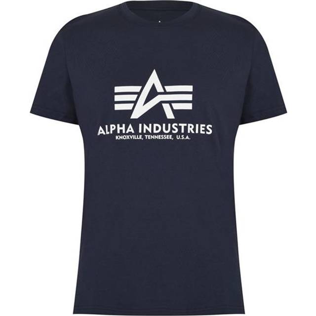 T-shirt Alpha Industries Basic - Bleu - L