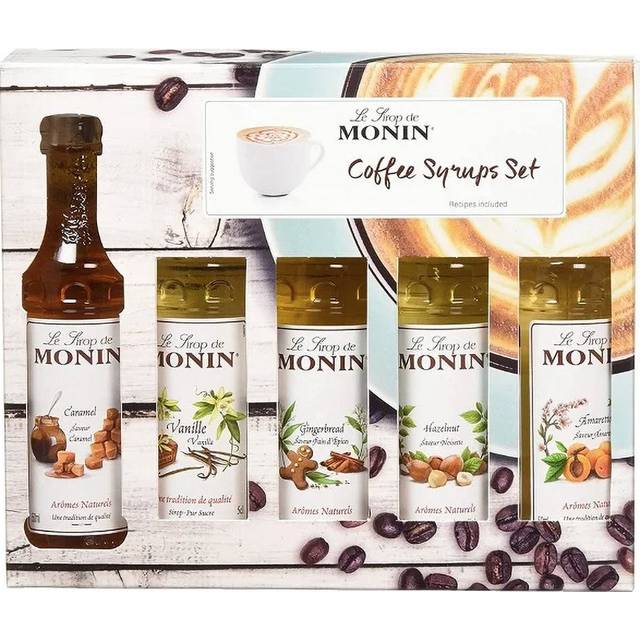 Monin Syrup Coffee Gift Set 5x5cl
