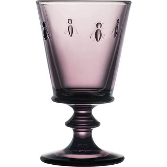 La Rochère Abeille wine glass 24 cl 6-pack Aubergine