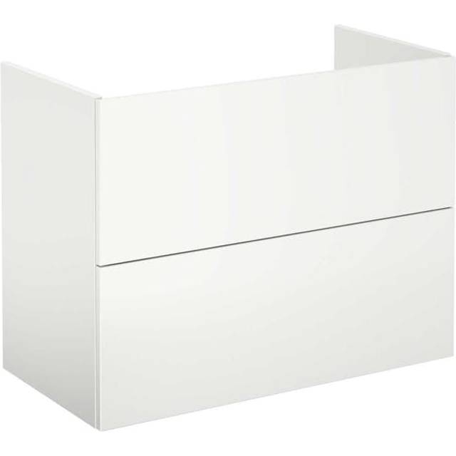Gustavsberg Graphic Base Kommod vit, med lådor 80 cm