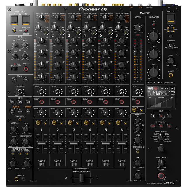 (B-Stock) Pioneer DJ DJM-V10 6-Channel Professional DJ Mixer