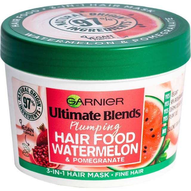 Garnier Ultimate Blends Plumping Hair Food Watermelon 3-in-1 Mask Treatment 390ml