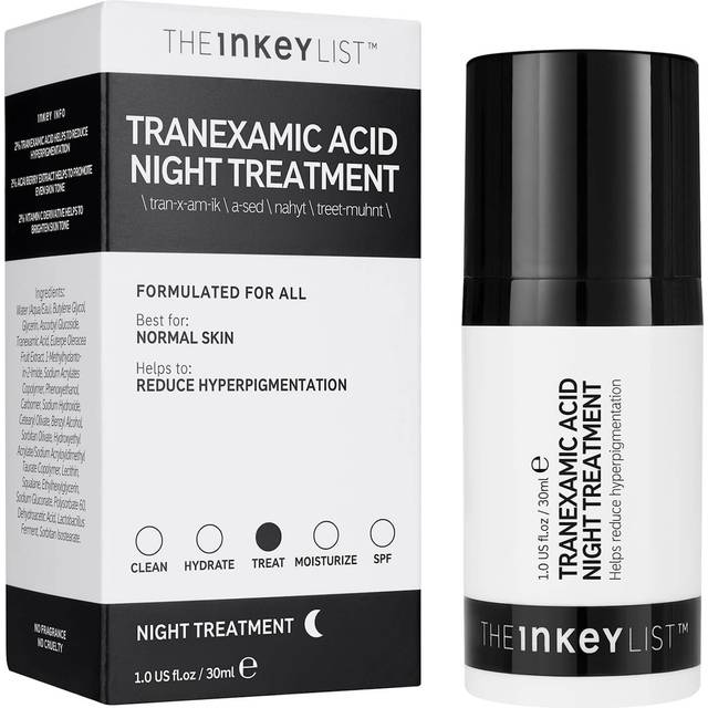 The INKEY List 2% Tranexamisk Syra Behandling Serum för att Minska Hyperpigmentering och Mål Ojämna Plåster och Mörka Fläckar 30 ml