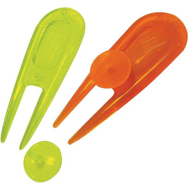 Masters Neon PitchFork and Ball Markers 2 Pack
