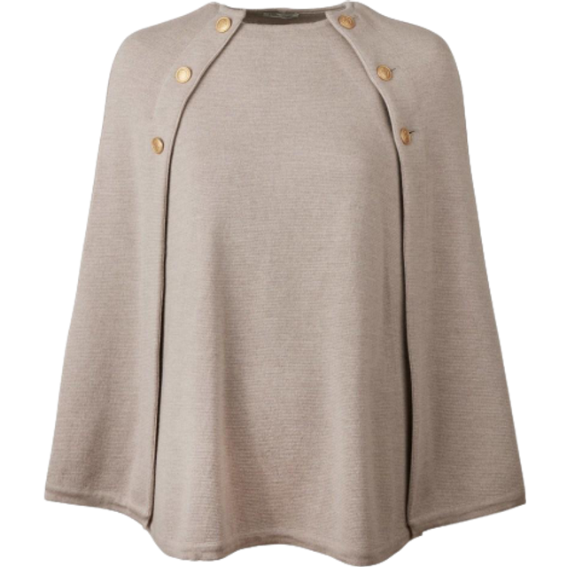 Mary poncho beige