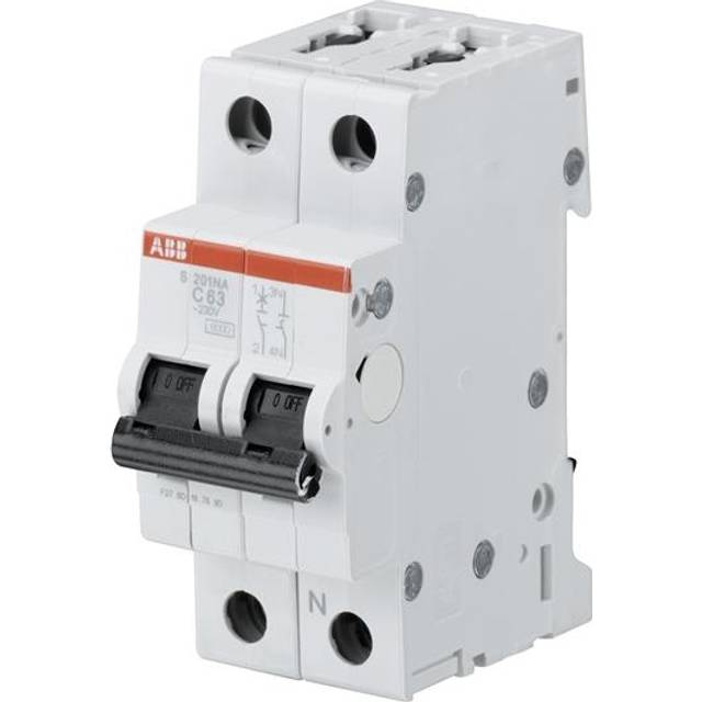 S201-C16NA - Miniature circuit breaker 2-p C16A S201-C16NA