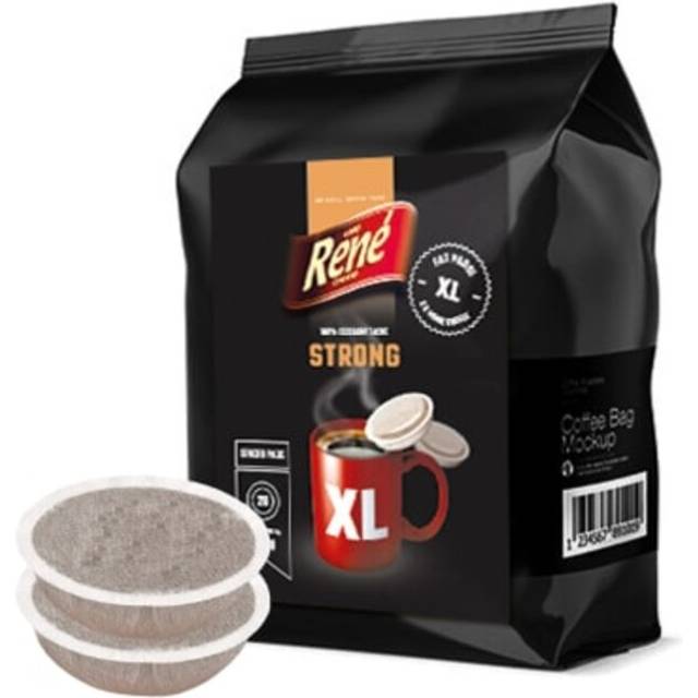 Café René Strong (Large Cup) - 20 pods for Senseo