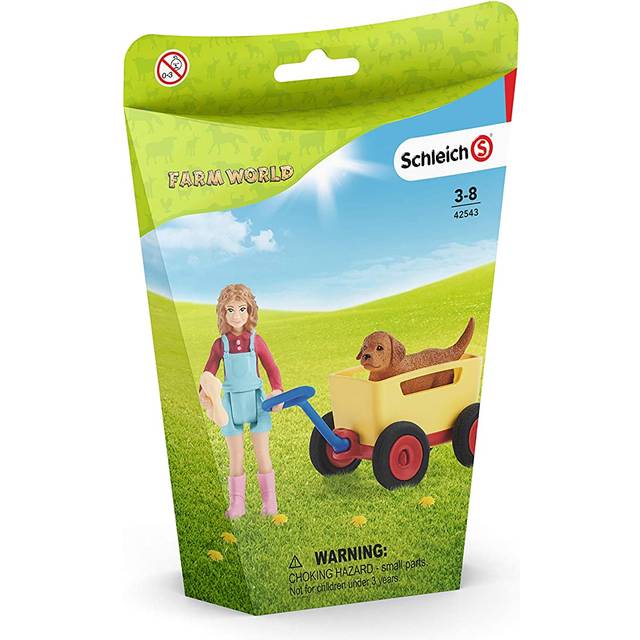 Schleich Farm World 42543 Valpvagn Lekset
