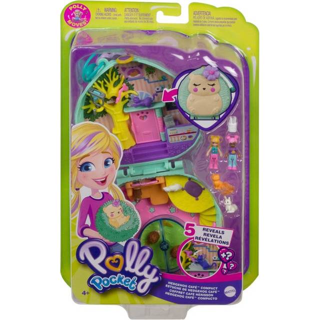 Polly Pocket World Hedgehog CafÃ© Compact