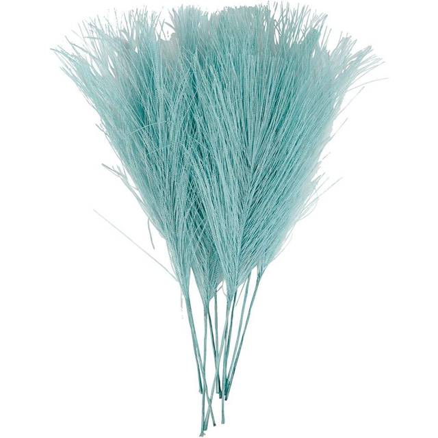 Artificial feathers Pack of 10 Turquoise