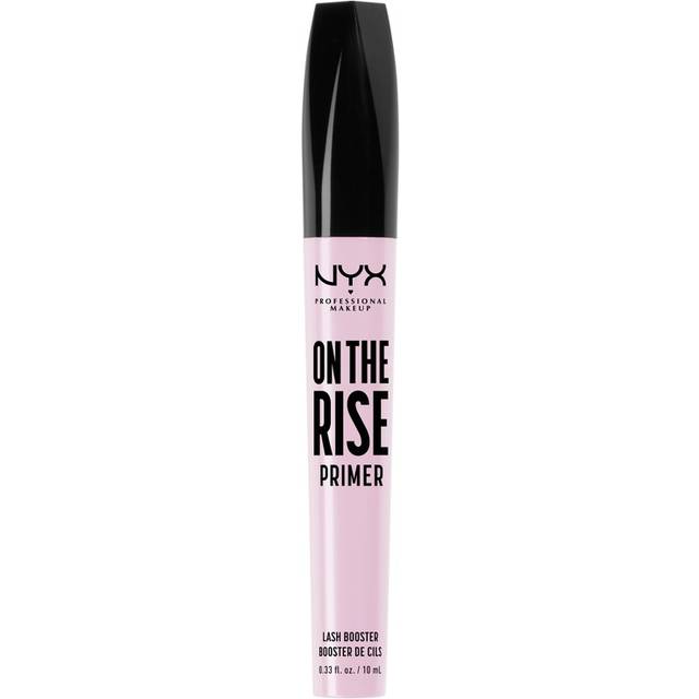 NYX Professional Makeup On The Rise Lash Booster, kan användas över eller som primer under mascara, pussht och förlänger ögonfransarna, med ricinolja, vegansk formel, grå, 10 ml