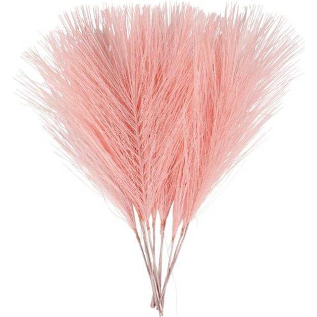 Artificial feathers Pack of 10 Light pink