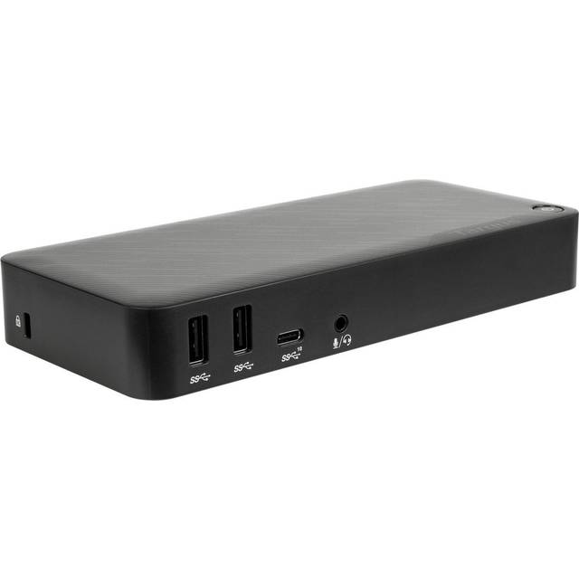 TARGUS USB-C multifunktionell DisplayPort gammal. Triple videodockningsstation med 85 W effekt