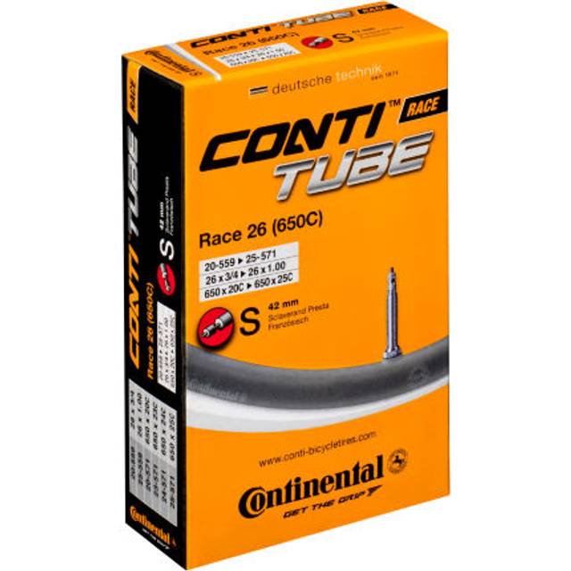 Continental Race Tube - Presta 42mm Valve - Black - 650 C (650 x 20-25