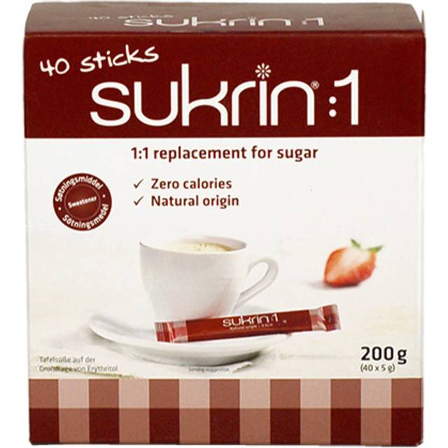 Funktionel mad Sukrin 1:1 - 40 x 5 g