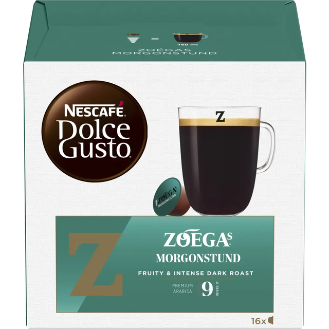 Nescafé Zoégas Morgonstund - 16 kapslar till Nescafé Dolce Gusto