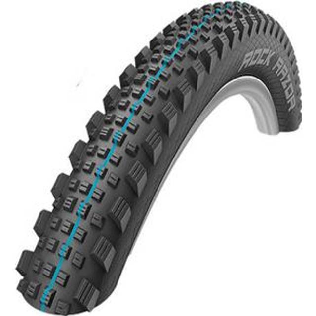 Schwalbe Rock Razor Folding Tyre Addix Soft SuperGravity Evolution All Mountain TLE Black