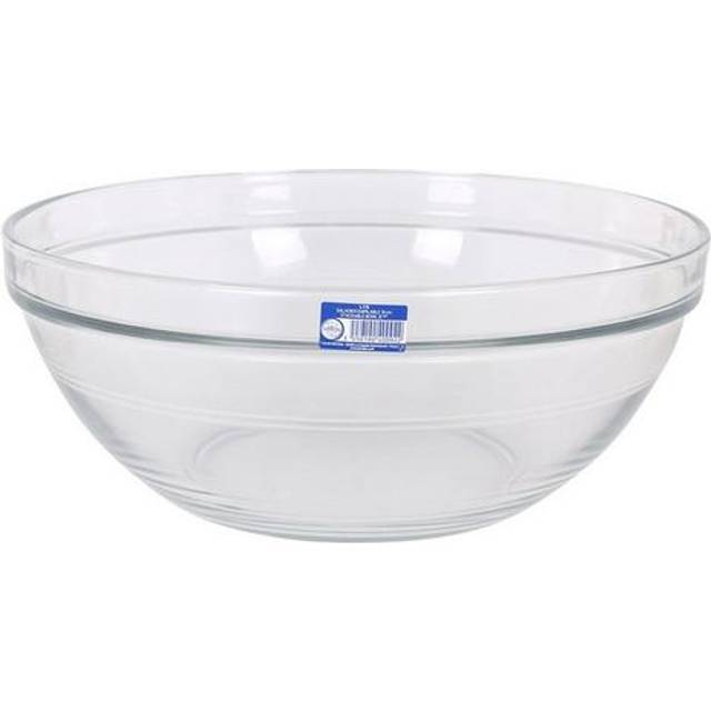 17cm Clear Lys Glass Nesting Mixing Bowl
