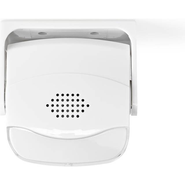 Wireless Door Entry Motion Sensor Chime Alarm, Wall or Ceiling Mount, with 1.1m Operating Range, Security for Home, Garage, Shop,...