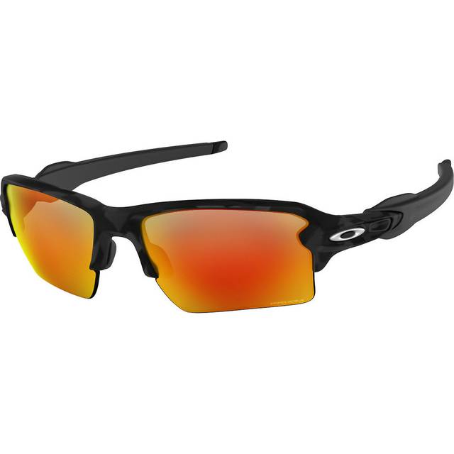 Oakley Flak 2.0 running glasses. XL Black Camouflage Prizm Ruby
