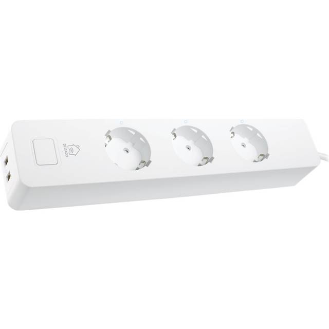 Deltaco Smart Home Grenuttag WiFi 2,4GHz, 3xCEE, 2