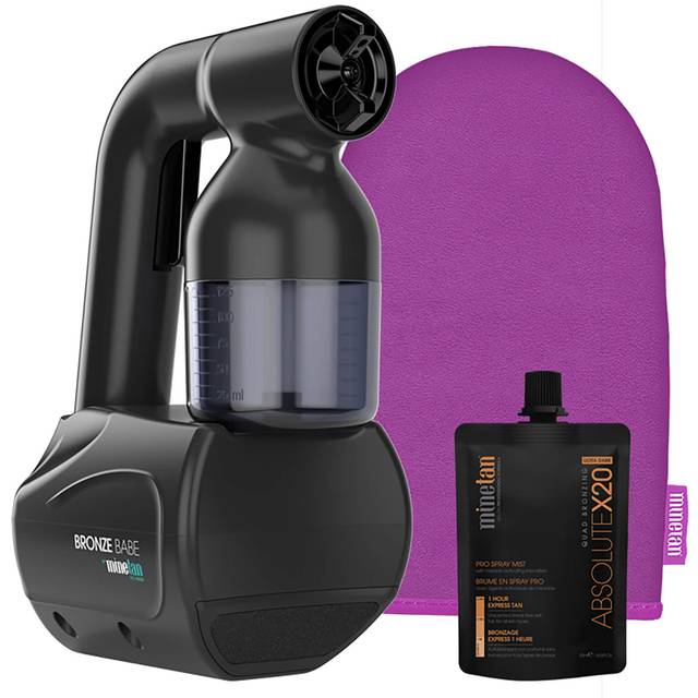 MineTan Bronze Babe Personal Spray Tan Kit - Black 50ml