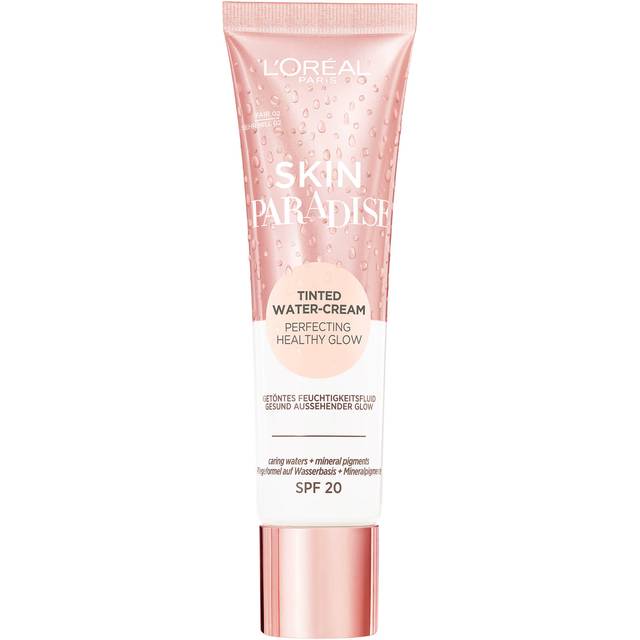 L'Oréal Paris, vattenbaserad kräm, Skin Paradise, nyans: Fair 2, 30 ml