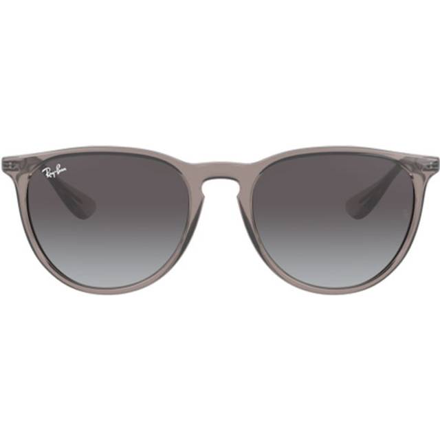 Ray-Ban Erika RB 4171 65138G, ROUND Sunglasses, FEMALE, available with prescription - Grey