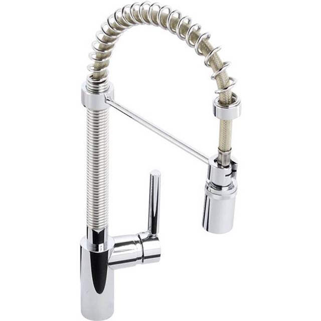 Abode Ratio Professional Monobloc Chrome Kitchen Sink Mixer Tap AT1115