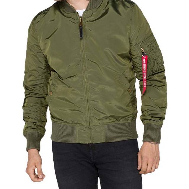 Alpha Industries MA-1 TT Two Tone Jacket - Dark Green