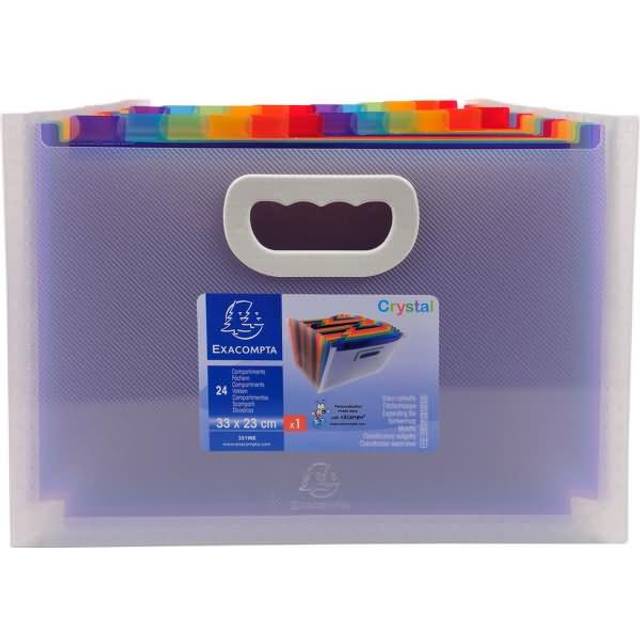 Exacompta Expanding File with Handles 24 Part 33x23.5 Pack of 4, none