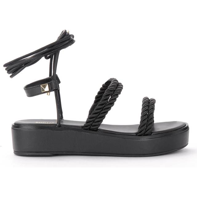 Marina Nylon Cord Black Sandal