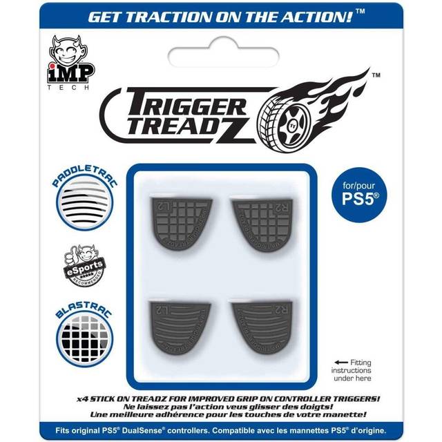 Trigger Treadz PS5 Trigger Treadz - Trigger Grips till PS5 Kontroll