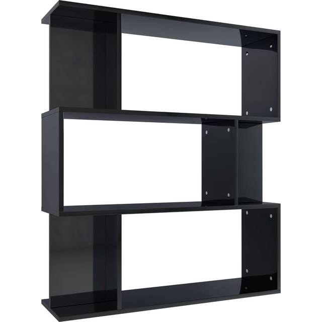 vidaXL Book Cabinet/Room Divider White 80x24x96 cm Engineered Wood
