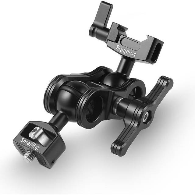 SmallRig 2070 Articulating Arm with Double Ballheads( 1/4'' Screw)