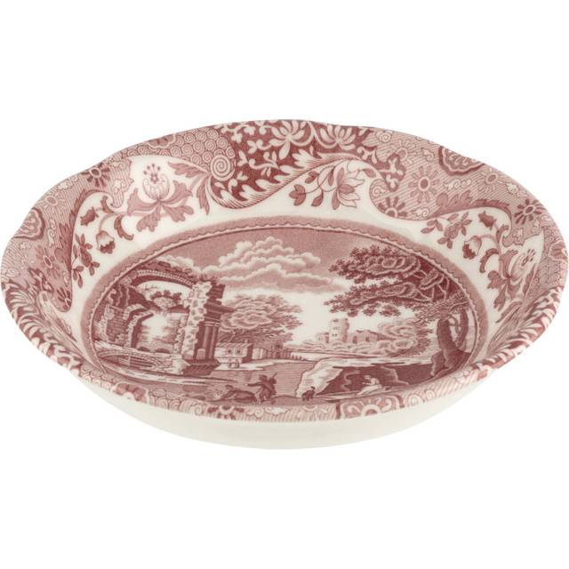 Cranberry Italian Skål, Ø 15cm - Spode