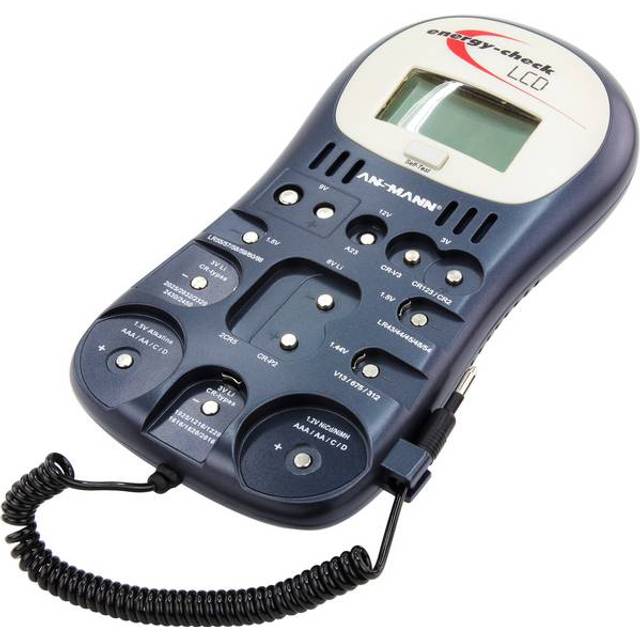 Ansmann Energy Check LCD 4000392 Battery Tester